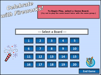 Image of Fireworks Game