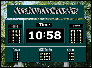 Image of The Football Score Game