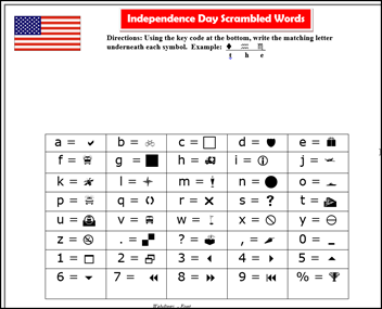 Image of Scrambled Words Game