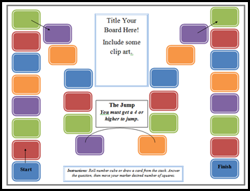 Game Templates and Utilities by Dr. Jeff Ertzberger at the Watson College  of Education at UNC Wilmington