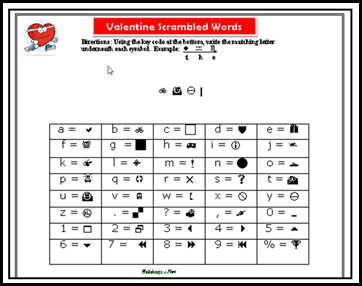 Image of Scrambled Words Game