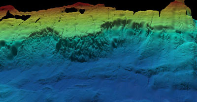 Hydrosweep Bathymetry of N. PRVI margin