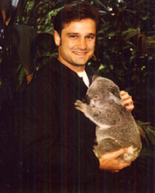Dennis Kubasko with a koala bear