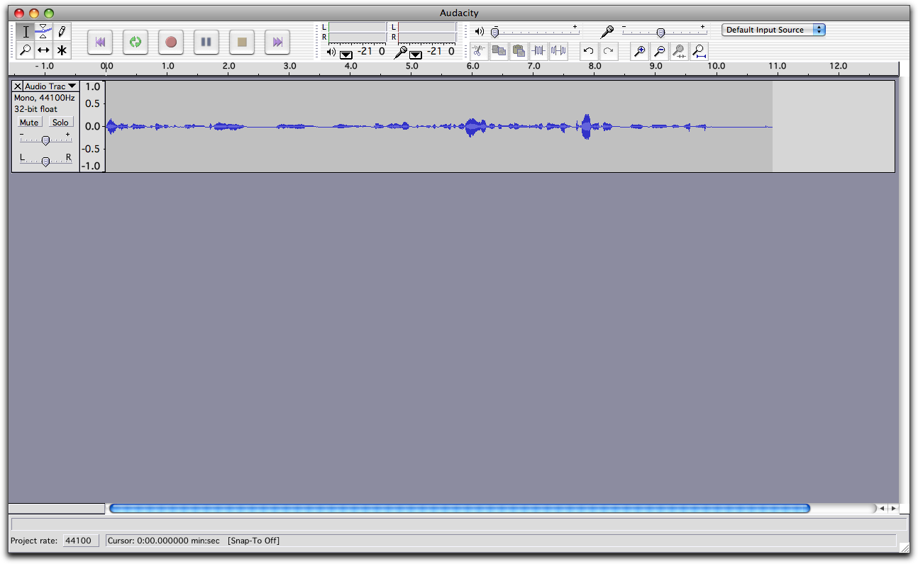 Audacity Tutorial ENG 314 Writing and Technology