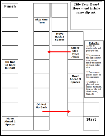 Board Games 3 Template