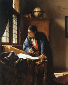 Vermeer, The Geographer