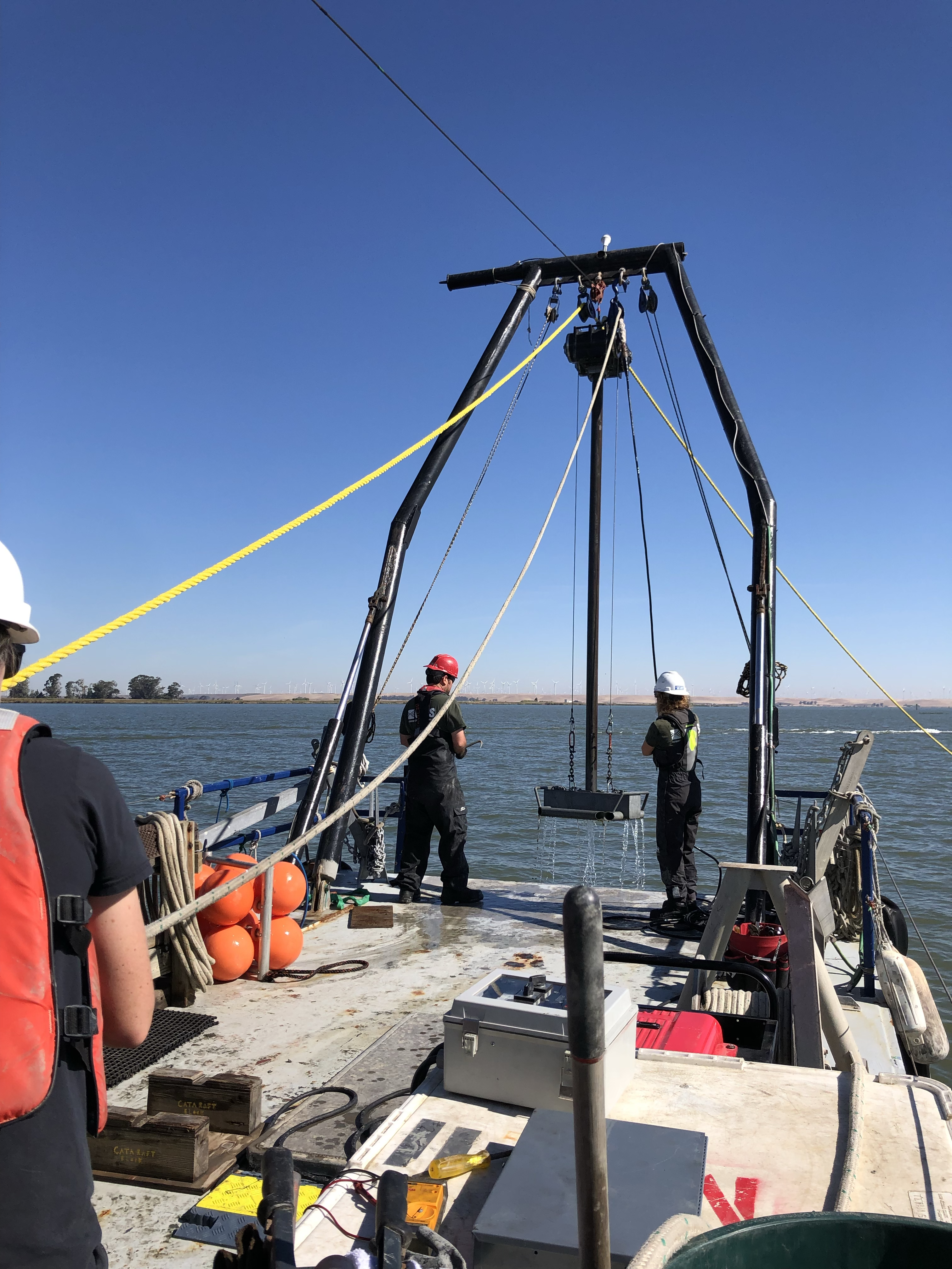 Core collection on the S/V Retriever