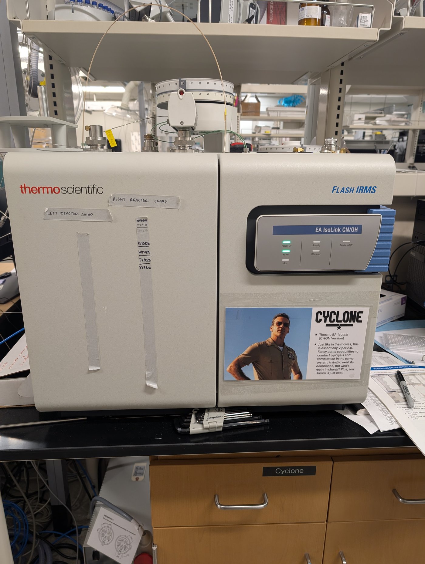 Cyclone HTC elemental analyzer