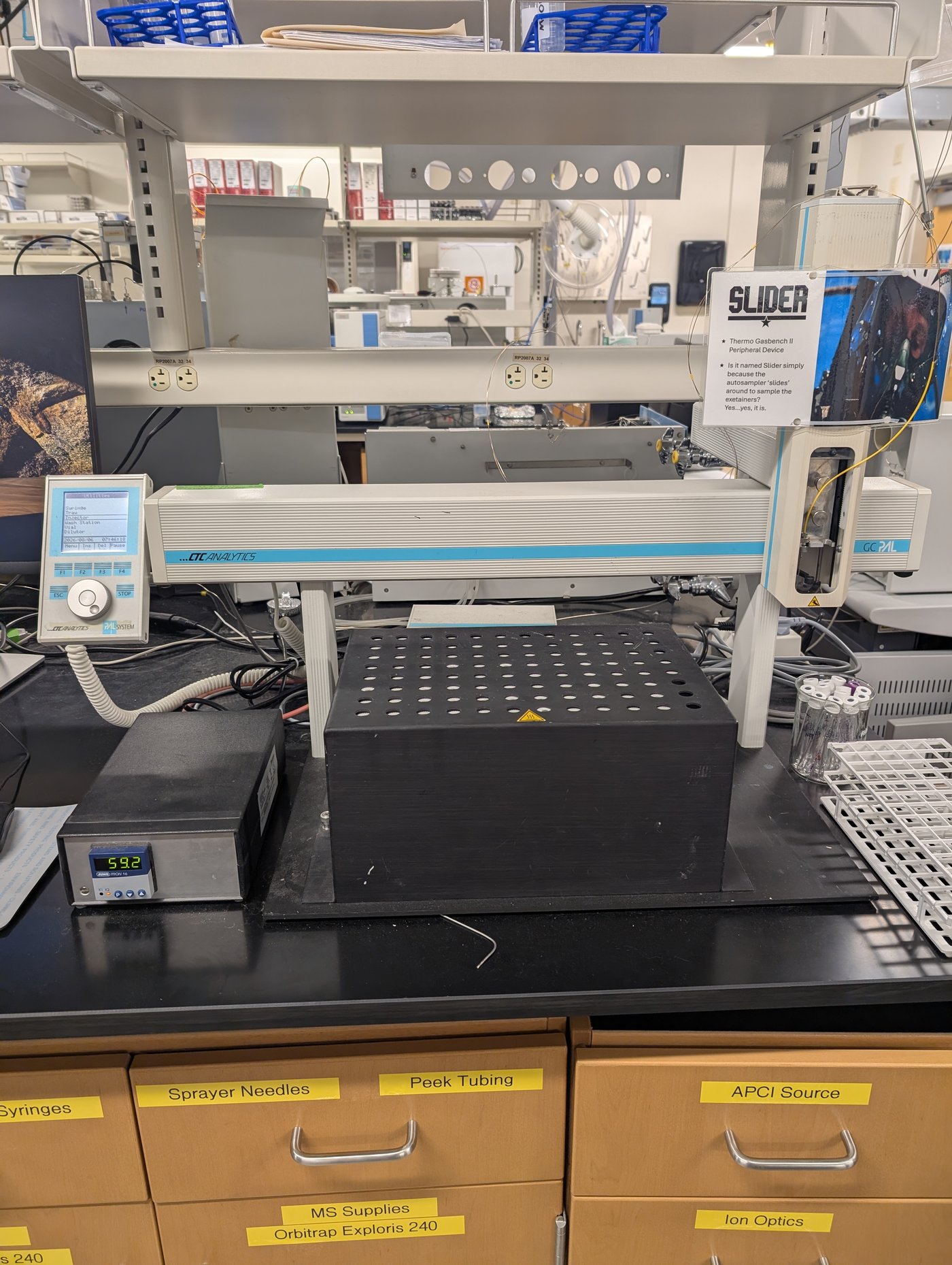 Slider Gasbench system