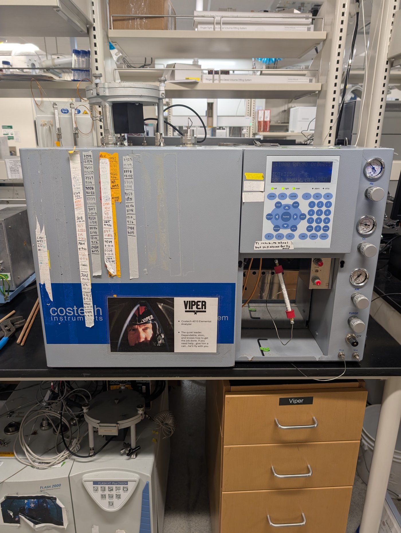 Viper elemental analyzer