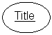 Oval: Title