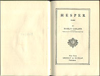 Hesper, Grosset & Dunlap reprint: Title page