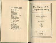 Captain of the Gray Horse Troop, Border Edition: title page