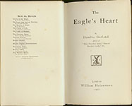 The Eagle's Heart, London edition: title page